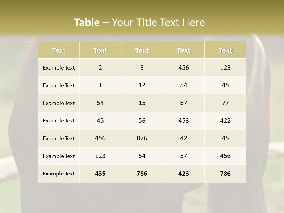 A Brown Horse Standing Next To A Wooden Fence PowerPoint Template