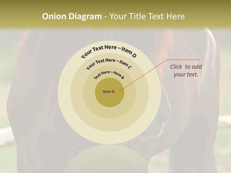 A Brown Horse Standing Next To A Wooden Fence PowerPoint Template