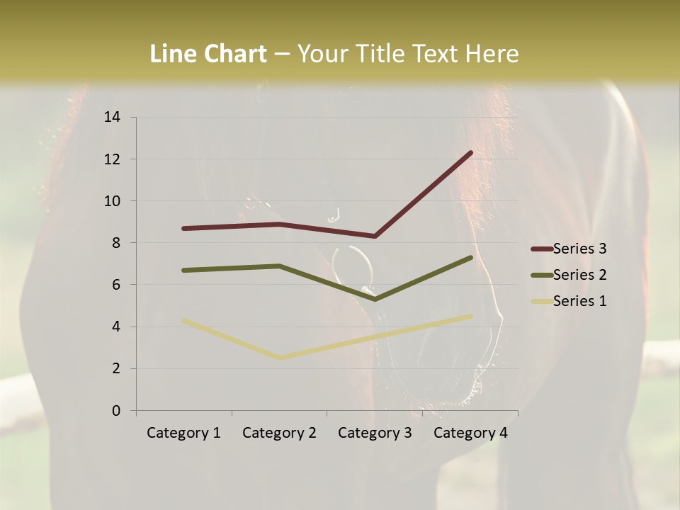 A Brown Horse Standing Next To A Wooden Fence PowerPoint Template