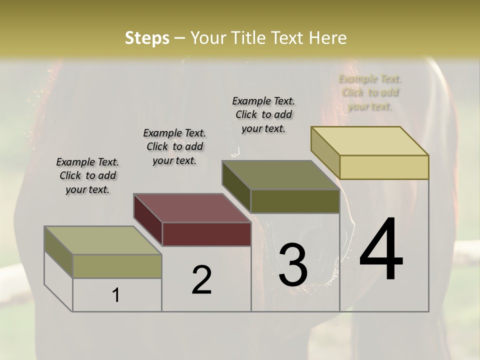 A Brown Horse Standing Next To A Wooden Fence PowerPoint Template