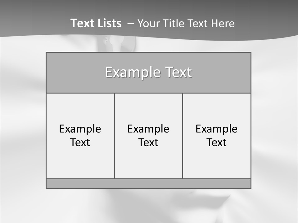 A Black And White Image Of A Man With Scissors In His Hair PowerPoint Template