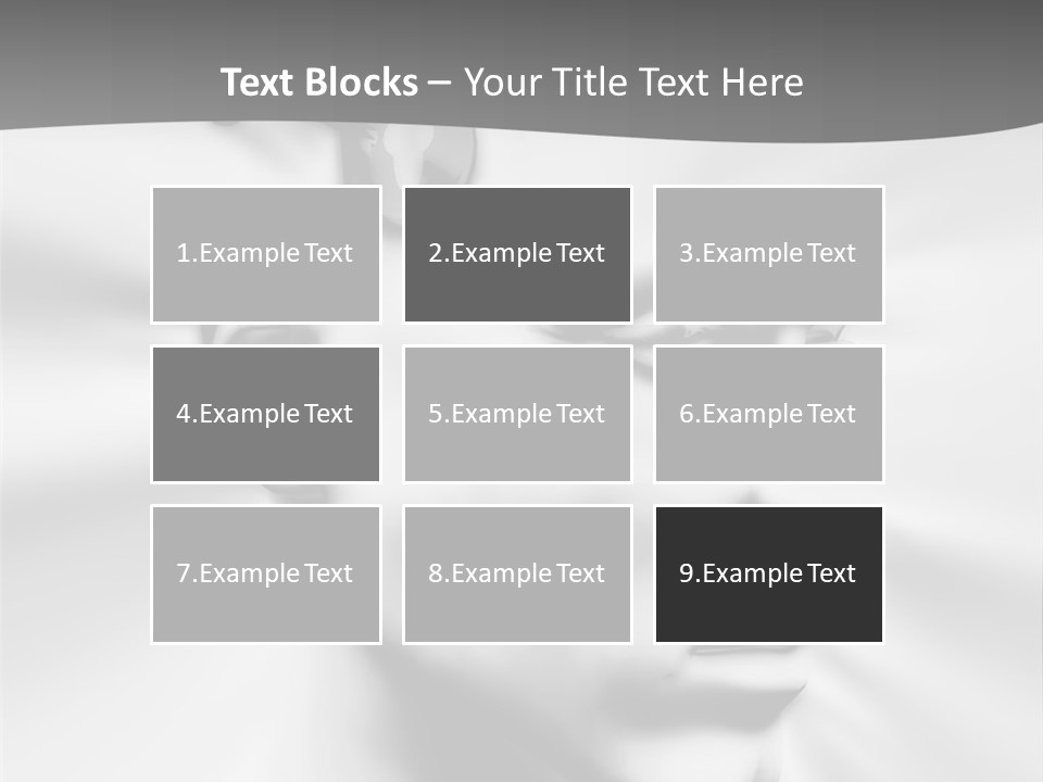 A Black And White Image Of A Man With Scissors In His Hair PowerPoint Template
