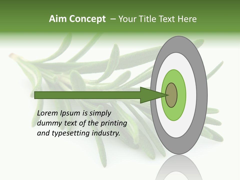 A Bunch Of Green Leaves On A White Background PowerPoint Template