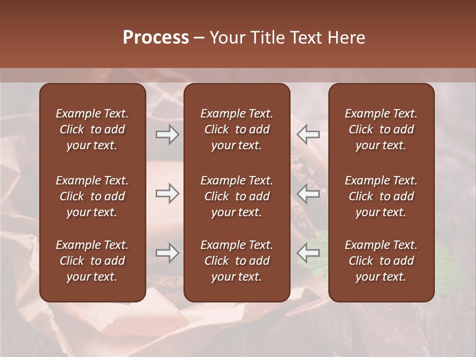 A Table Topped With Cookies And Chocolates On Top Of A Wooden Table PowerPoint Template