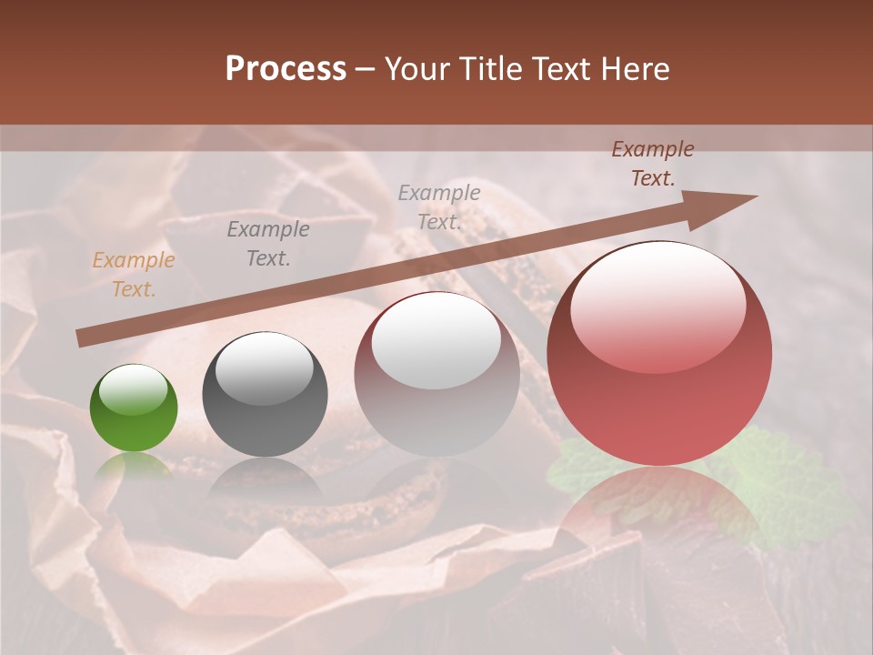 A Table Topped With Cookies And Chocolates On Top Of A Wooden Table PowerPoint Template