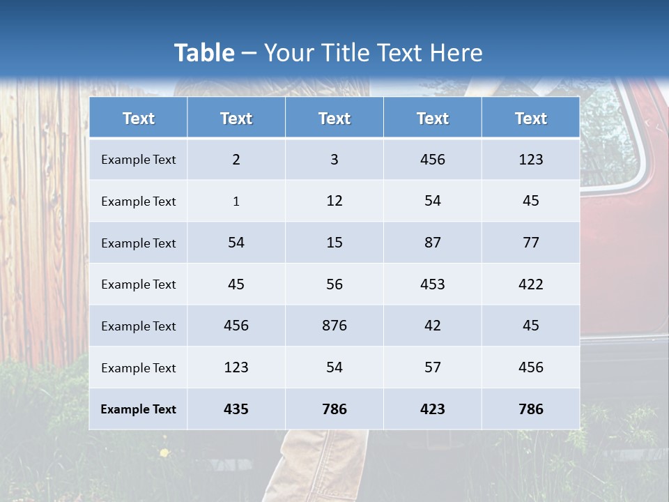 A Man Holding A Baseball Bat Sitting On The Back Of A Truck PowerPoint Template