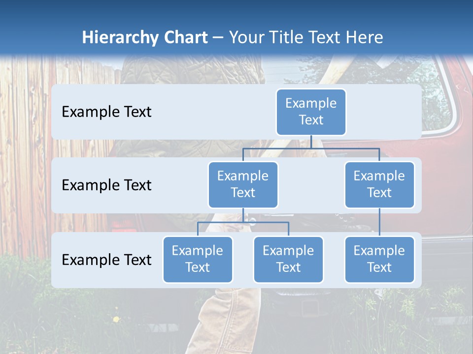 A Man Holding A Baseball Bat Sitting On The Back Of A Truck PowerPoint Template