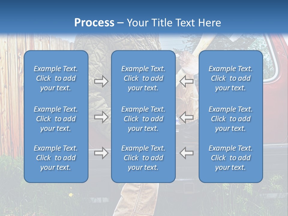 A Man Holding A Baseball Bat Sitting On The Back Of A Truck PowerPoint Template