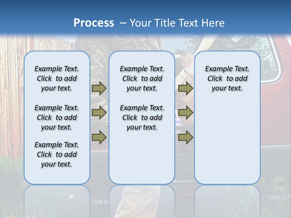 A Man Holding A Baseball Bat Sitting On The Back Of A Truck PowerPoint Template