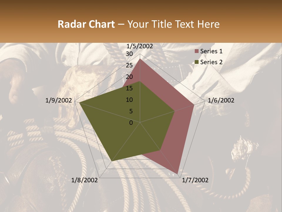 A Man Is Sitting On A Horse Holding A Rope PowerPoint Template