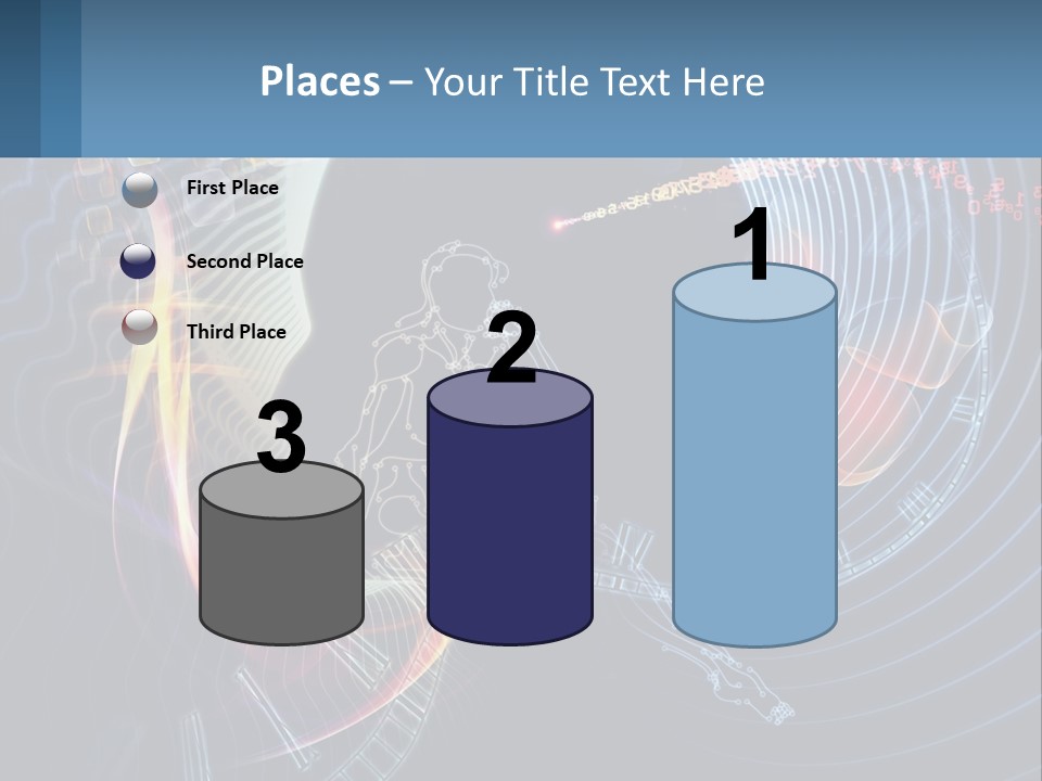 A Person Sitting In Front Of A Computer Screen PowerPoint Template