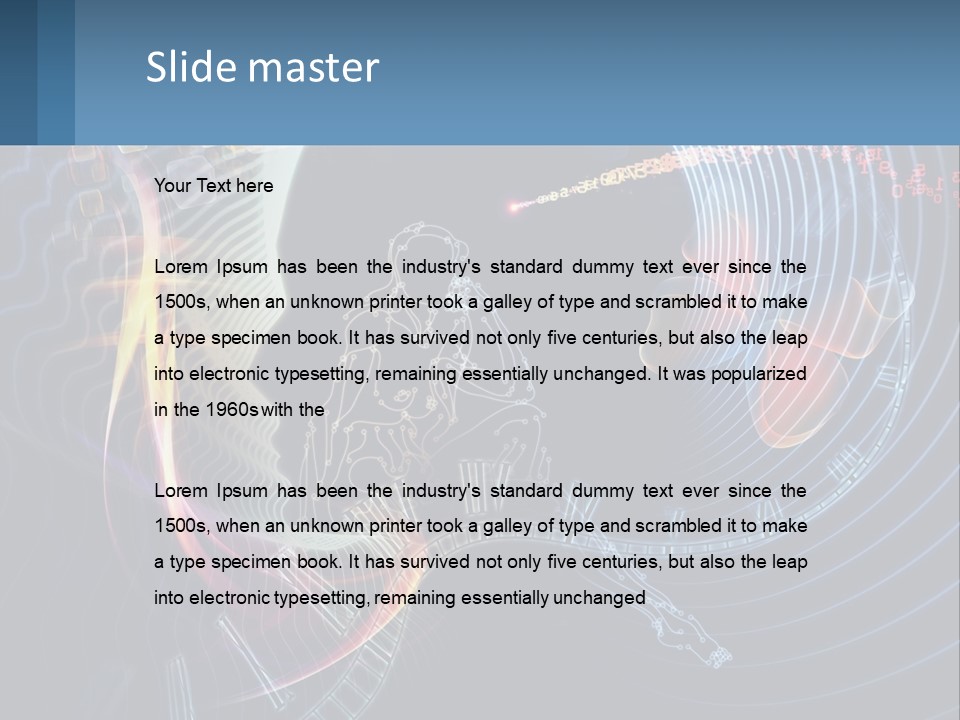 A Person Sitting In Front Of A Computer Screen PowerPoint Template