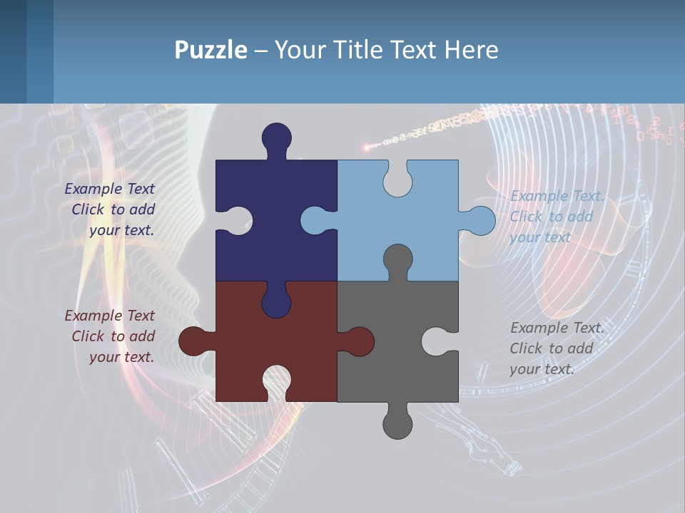 A Person Sitting In Front Of A Computer Screen PowerPoint Template