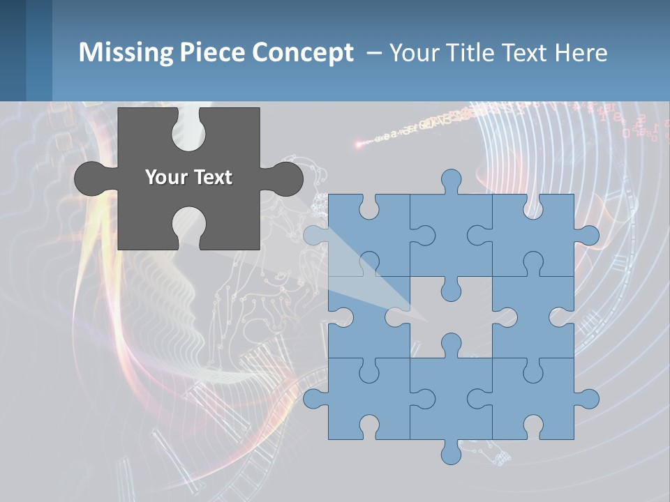 A Person Sitting In Front Of A Computer Screen PowerPoint Template