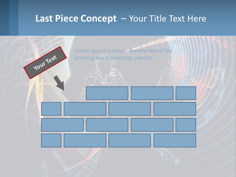 A Person Sitting In Front Of A Computer Screen PowerPoint Template