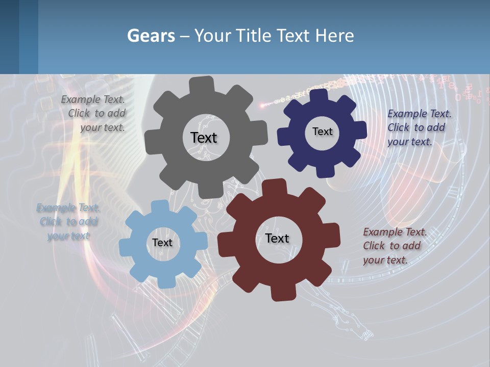 A Person Sitting In Front Of A Computer Screen PowerPoint Template