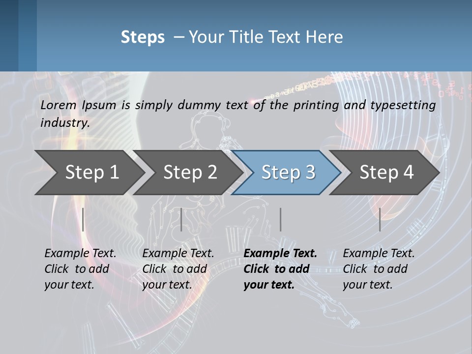 A Person Sitting In Front Of A Computer Screen PowerPoint Template