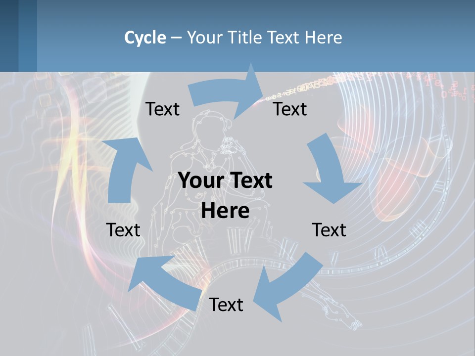 A Person Sitting In Front Of A Computer Screen PowerPoint Template