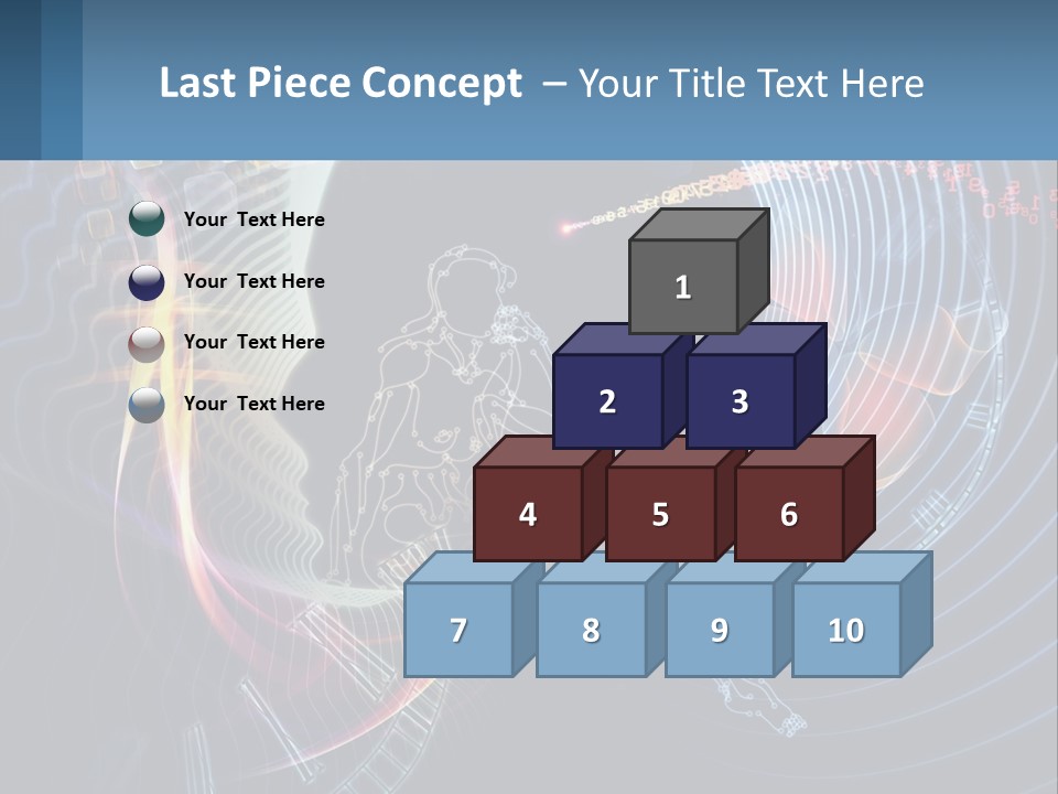 A Person Sitting In Front Of A Computer Screen PowerPoint Template