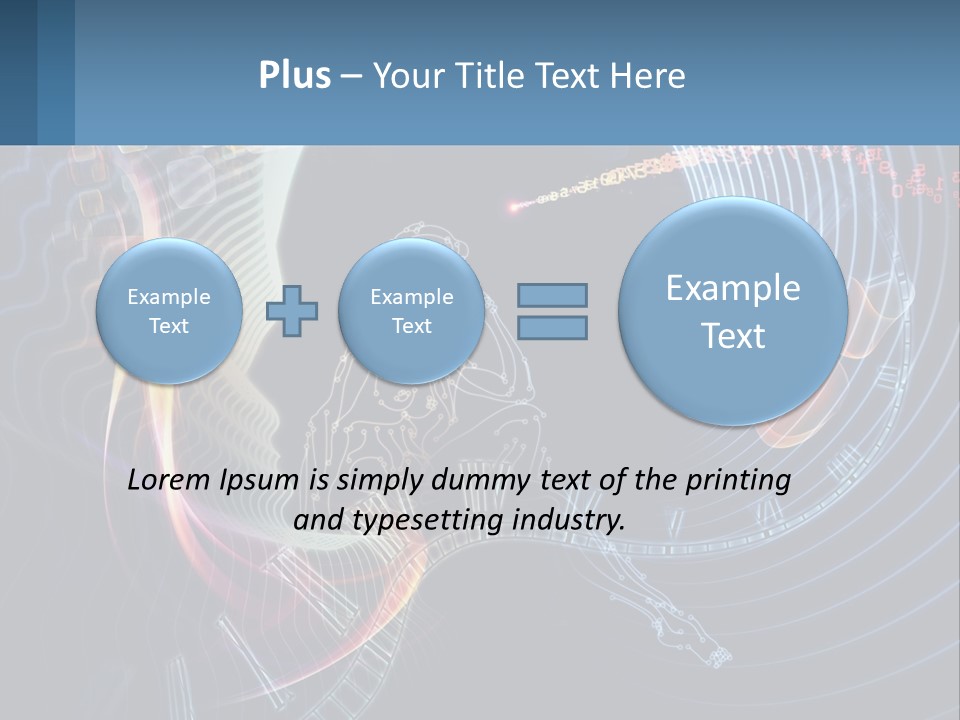 A Person Sitting In Front Of A Computer Screen PowerPoint Template