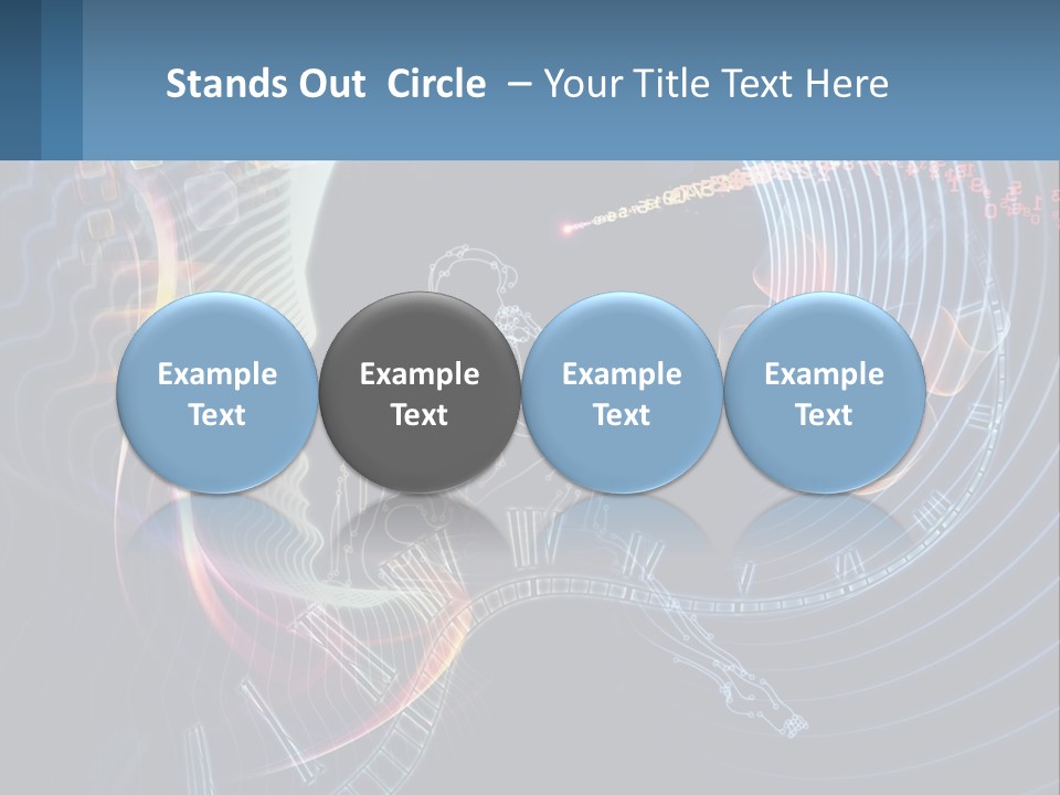 A Person Sitting In Front Of A Computer Screen PowerPoint Template