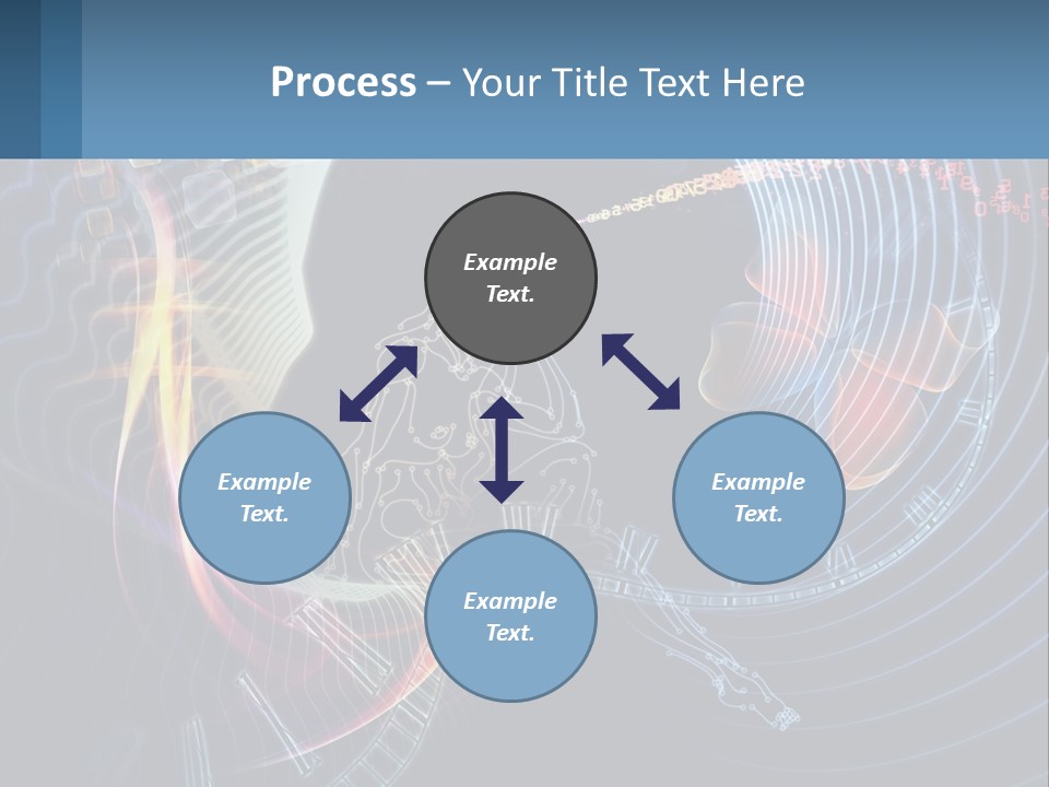 A Person Sitting In Front Of A Computer Screen PowerPoint Template