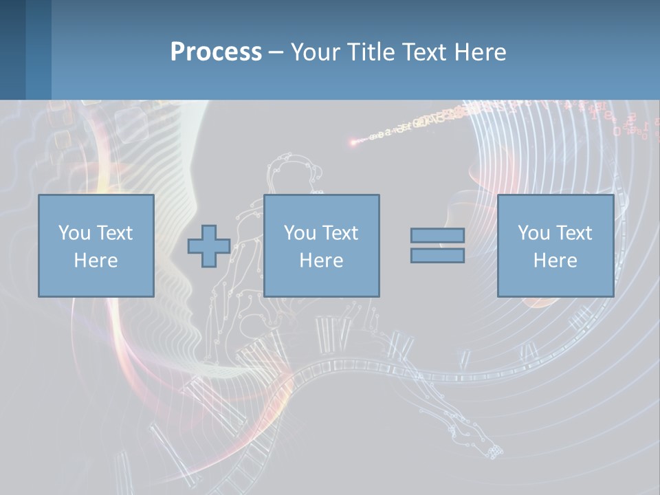 A Person Sitting In Front Of A Computer Screen PowerPoint Template