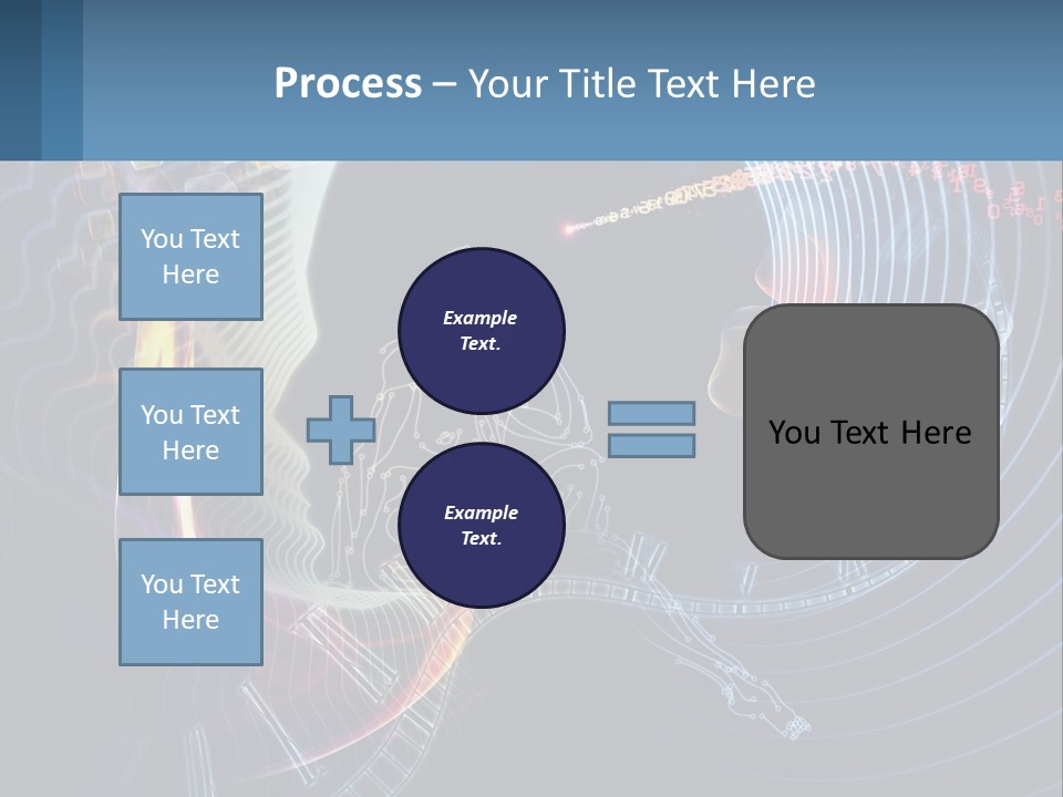A Person Sitting In Front Of A Computer Screen PowerPoint Template
