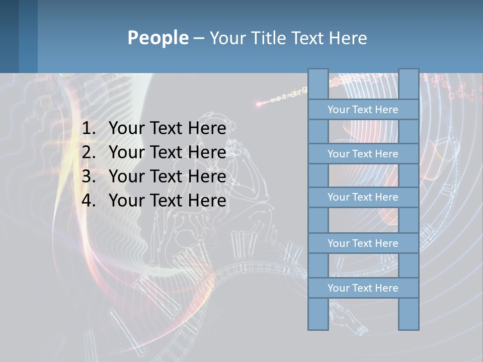 A Person Sitting In Front Of A Computer Screen PowerPoint Template