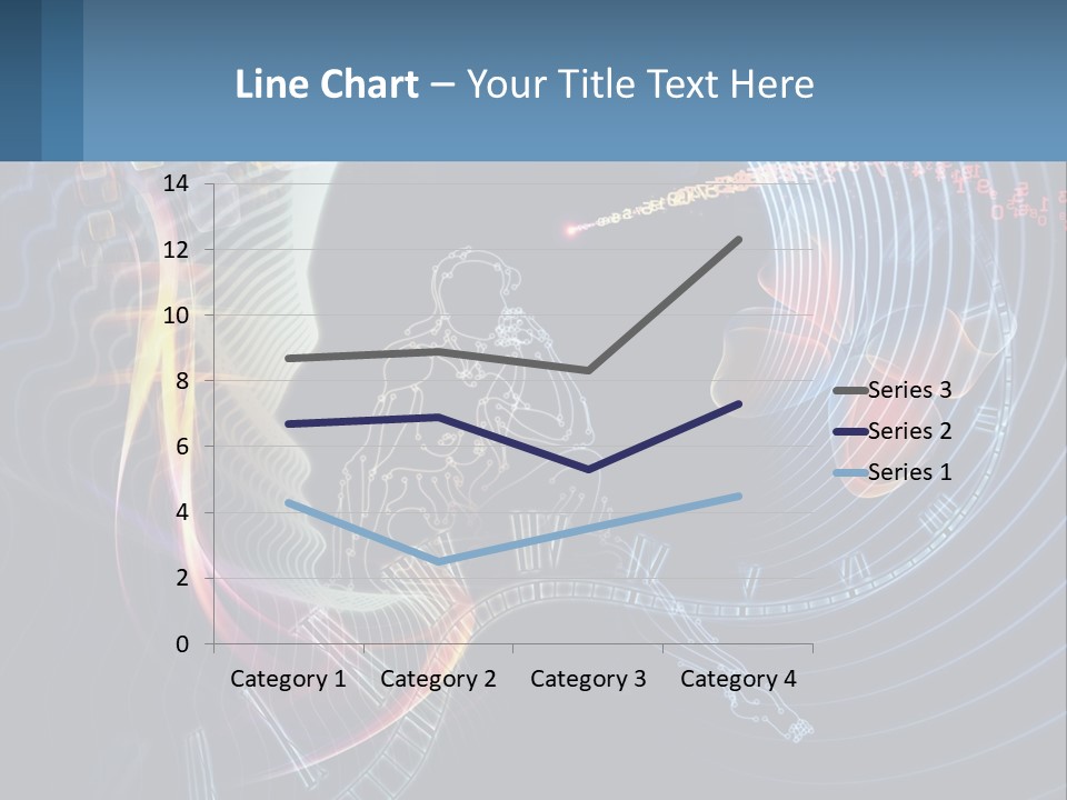 A Person Sitting In Front Of A Computer Screen PowerPoint Template