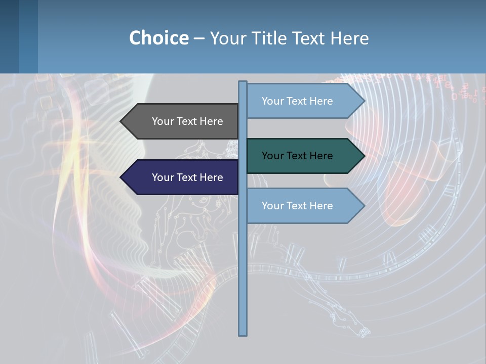 A Person Sitting In Front Of A Computer Screen PowerPoint Template