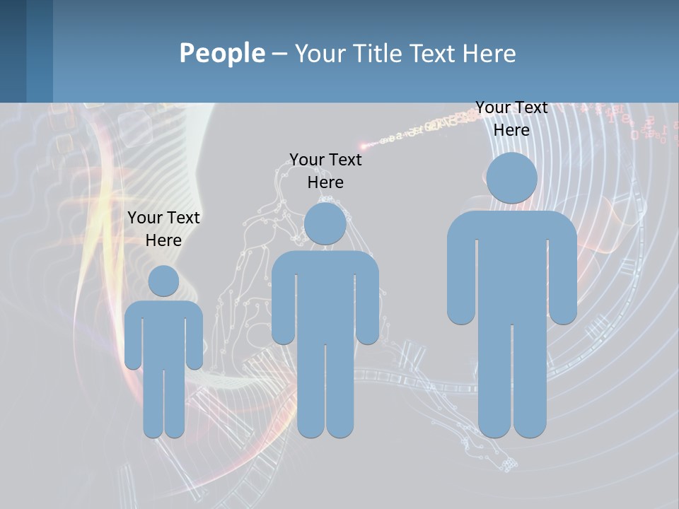 A Person Sitting In Front Of A Computer Screen PowerPoint Template