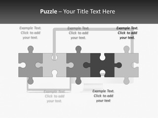 A Computer Monitor And A Laptop On A Table PowerPoint Template