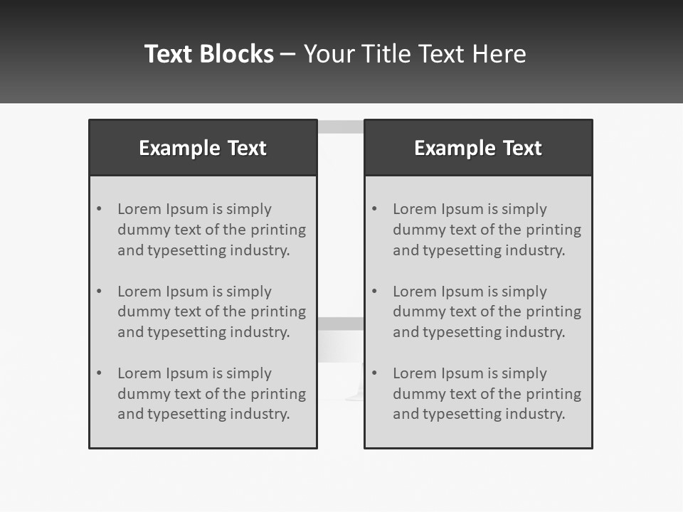 A Computer Monitor And A Laptop On A Table PowerPoint Template
