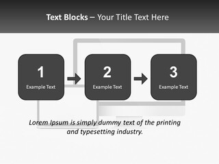 A Computer Monitor And A Laptop On A Table PowerPoint Template