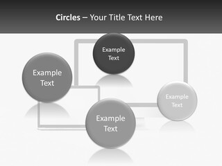 A Computer Monitor And A Laptop On A Table PowerPoint Template