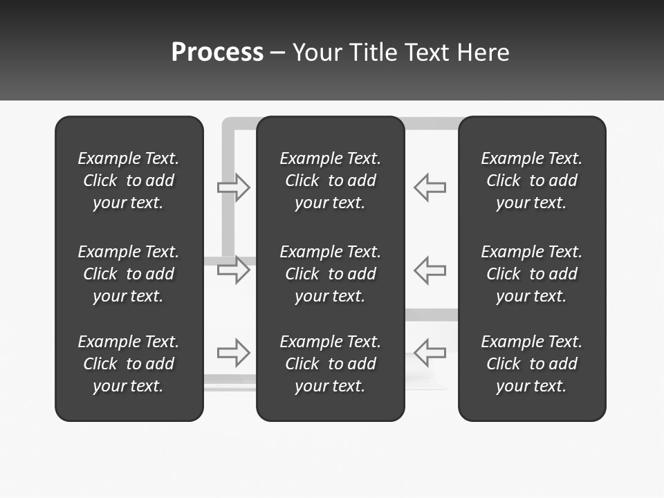 A Computer Monitor And A Laptop On A Table PowerPoint Template