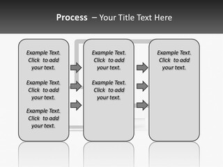 A Computer Monitor And A Laptop On A Table PowerPoint Template