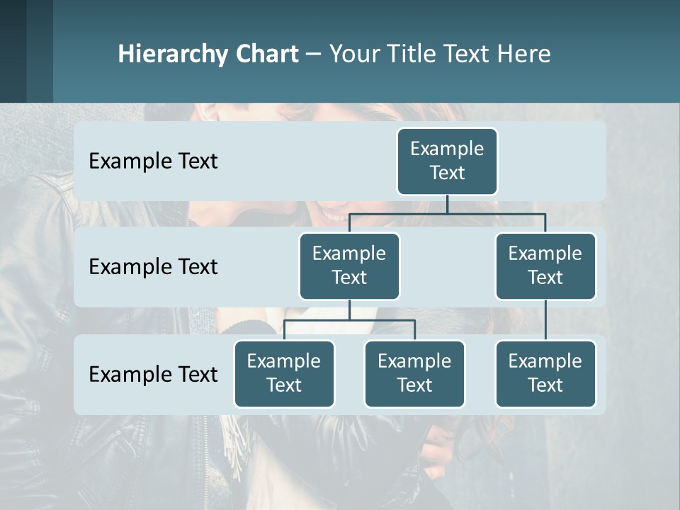 A Man And A Woman Kissing In Front Of A Wall PowerPoint Template