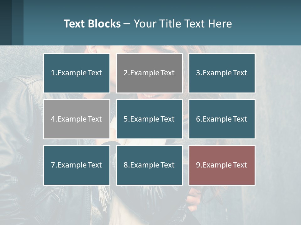 A Man And A Woman Kissing In Front Of A Wall PowerPoint Template