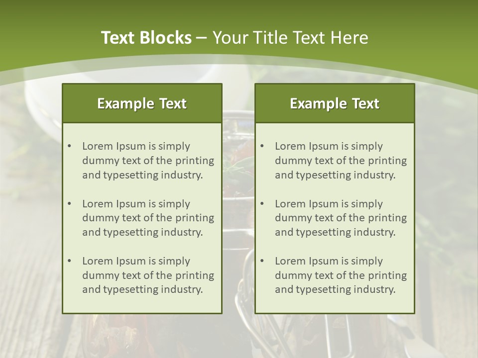 A Jar Filled With Food Sitting On Top Of A Wooden Table PowerPoint Template