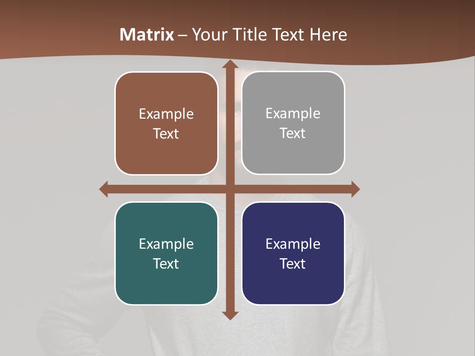 A Man Standing With His Hands On His Hips PowerPoint Template