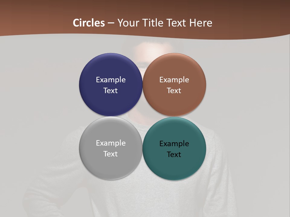 A Man Standing With His Hands On His Hips PowerPoint Template