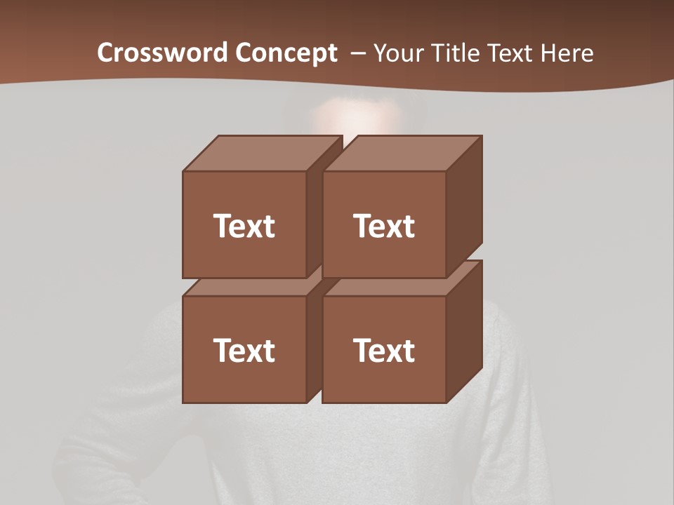 A Man Standing With His Hands On His Hips PowerPoint Template