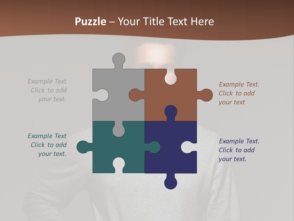 A Man Standing With His Hands On His Hips PowerPoint Template