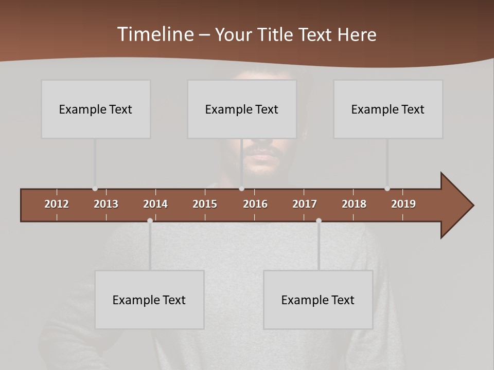 A Man Standing With His Hands On His Hips PowerPoint Template