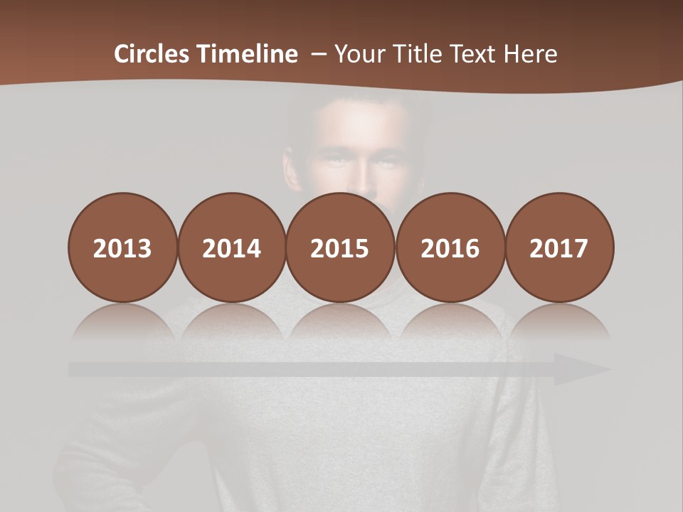 A Man Standing With His Hands On His Hips PowerPoint Template