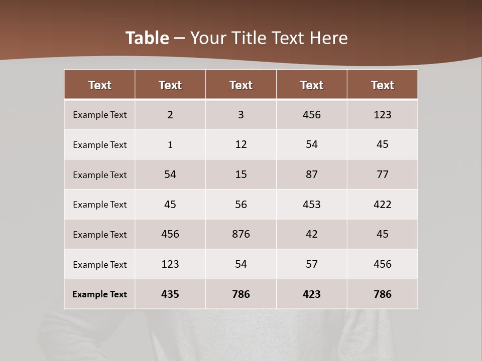 A Man Standing With His Hands On His Hips PowerPoint Template