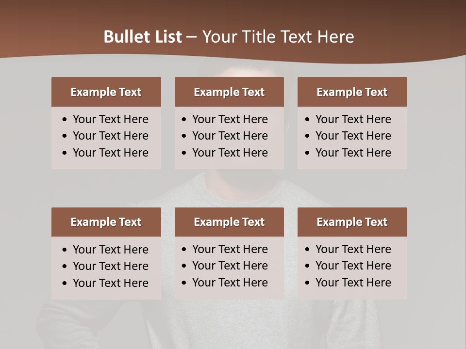 A Man Standing With His Hands On His Hips PowerPoint Template