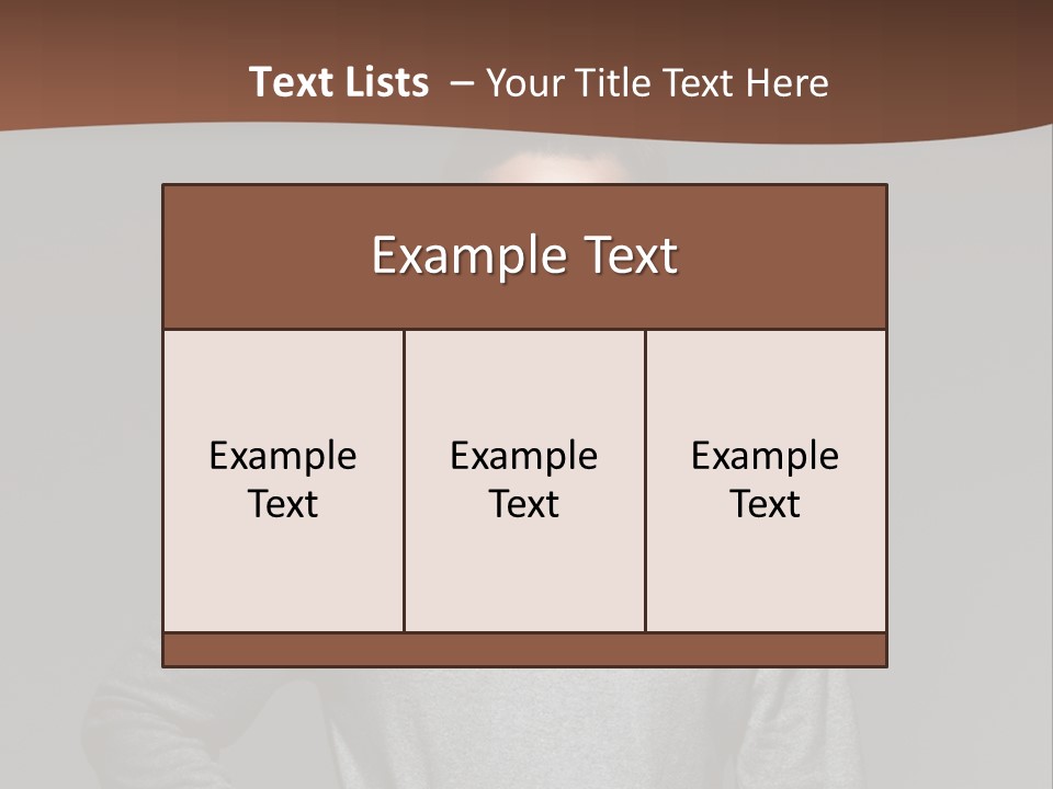 A Man Standing With His Hands On His Hips PowerPoint Template
